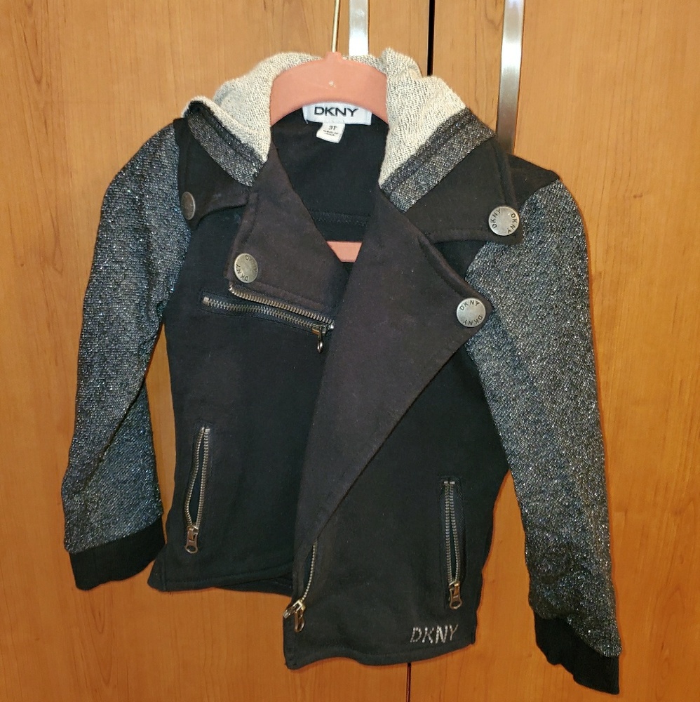 Dkny toddler girls jacket/sweater